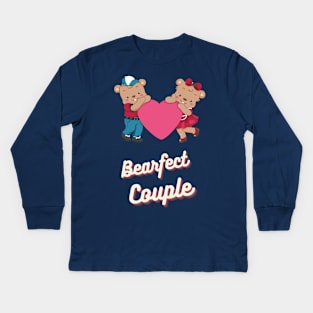 Bearfect Couple Kids Long Sleeve T-Shirt